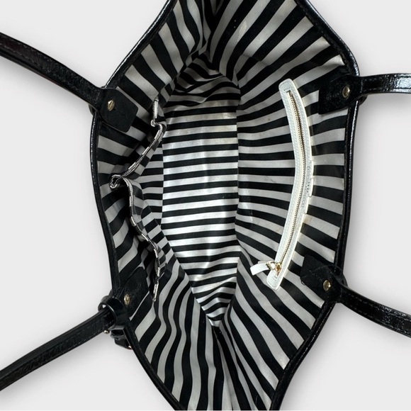 Henri Bendel New York Glitter Chevron Tote - Picture 8 of 12